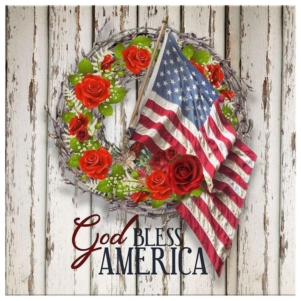 God-Bless-America-Canvas-Wall-Art-2 God Bless America Canvas Wall Art 2 1