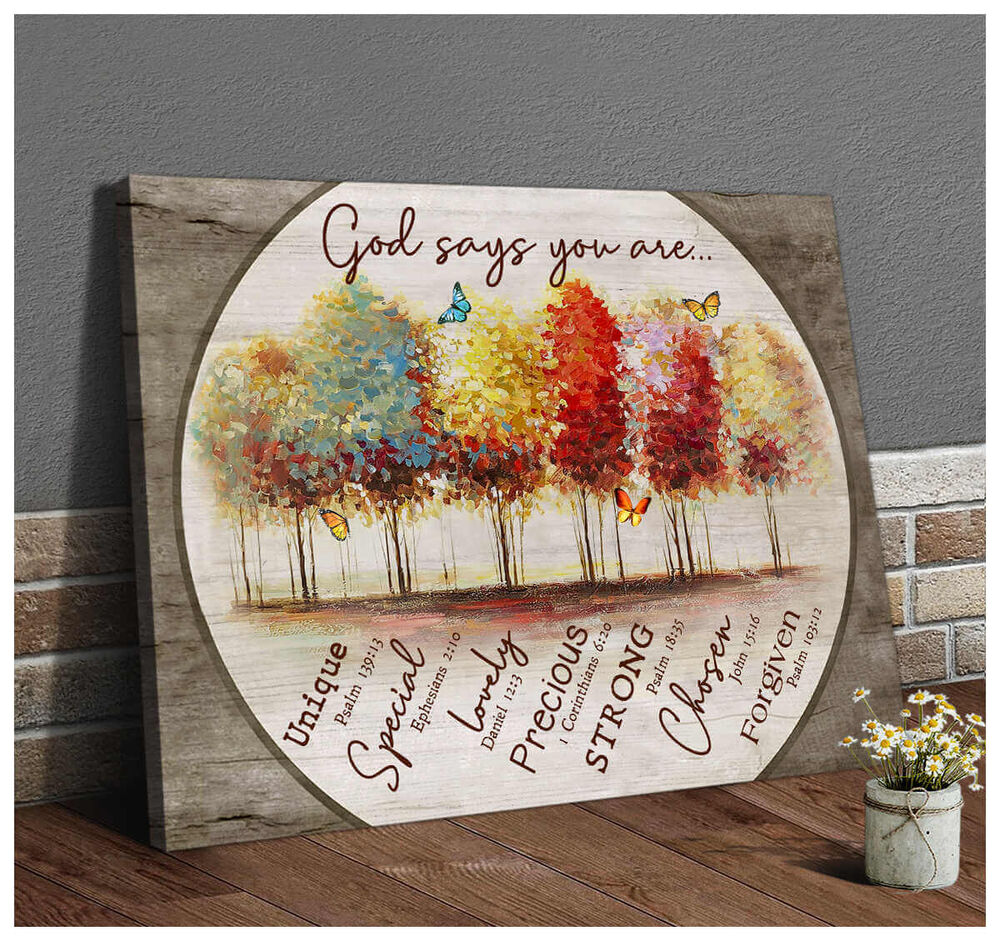 God-Says-You-Are-Butterfly-Canvas-Wall-Art-2 God Says You Are Butterfly Canvas Wall Art 2