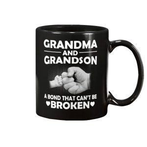 Grandma And Grandson A Bond That Cant Be Broken Mug 2