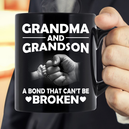 Grandma And Grandson A Bond That Can't Be Broken Mug