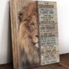 Grandson Canvas To My Grandson Never Forget That I Love You
