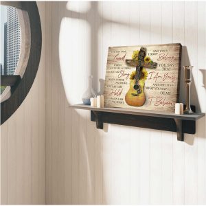 Guitar Canvas You Say Wall Art Decor 3