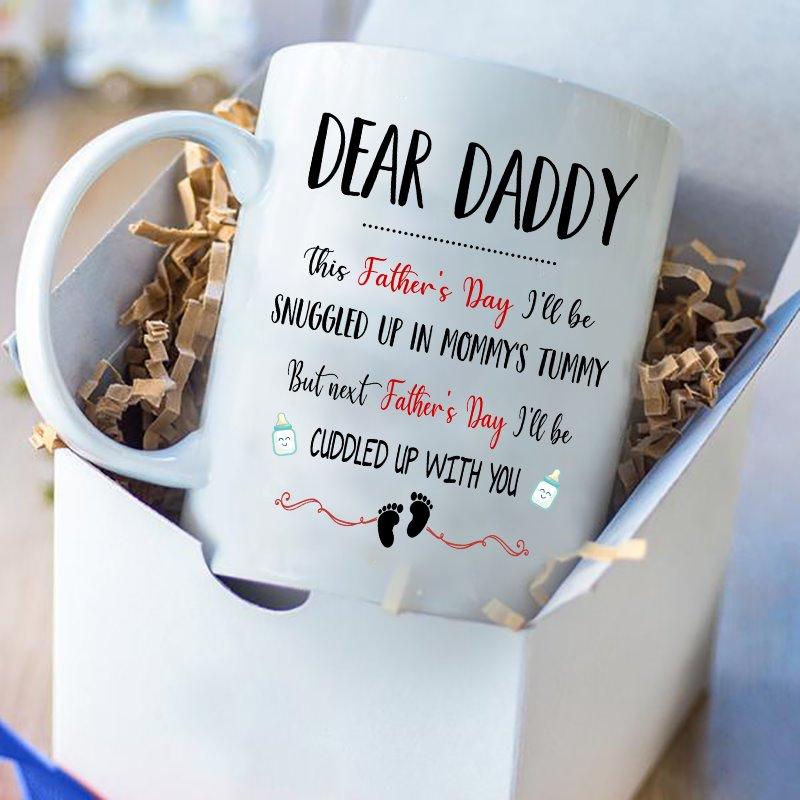 Happy-Fathers-Day-Fathers-Day-Gift-Idea-Gift-For-Dad-Funny-Dad-Mug-Dear-Daddy-This-Fathers-Day-Ill-Be-Mug Happy Father's Day