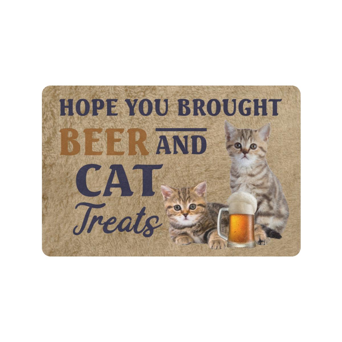 Hope-You-Brought-Beer-And-Cat-Rubber-Lover-Doormat-Welcome-Mat-1 Hope You Brought Beer And Cat Rubber Lover Doormat Welcome Mat 1