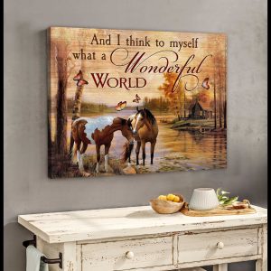 Horse And I Think To Myself Canvas Prints Wall Art Decor 3 Horse And I Think To Myself Canvas Prints Wall Art Decor 3