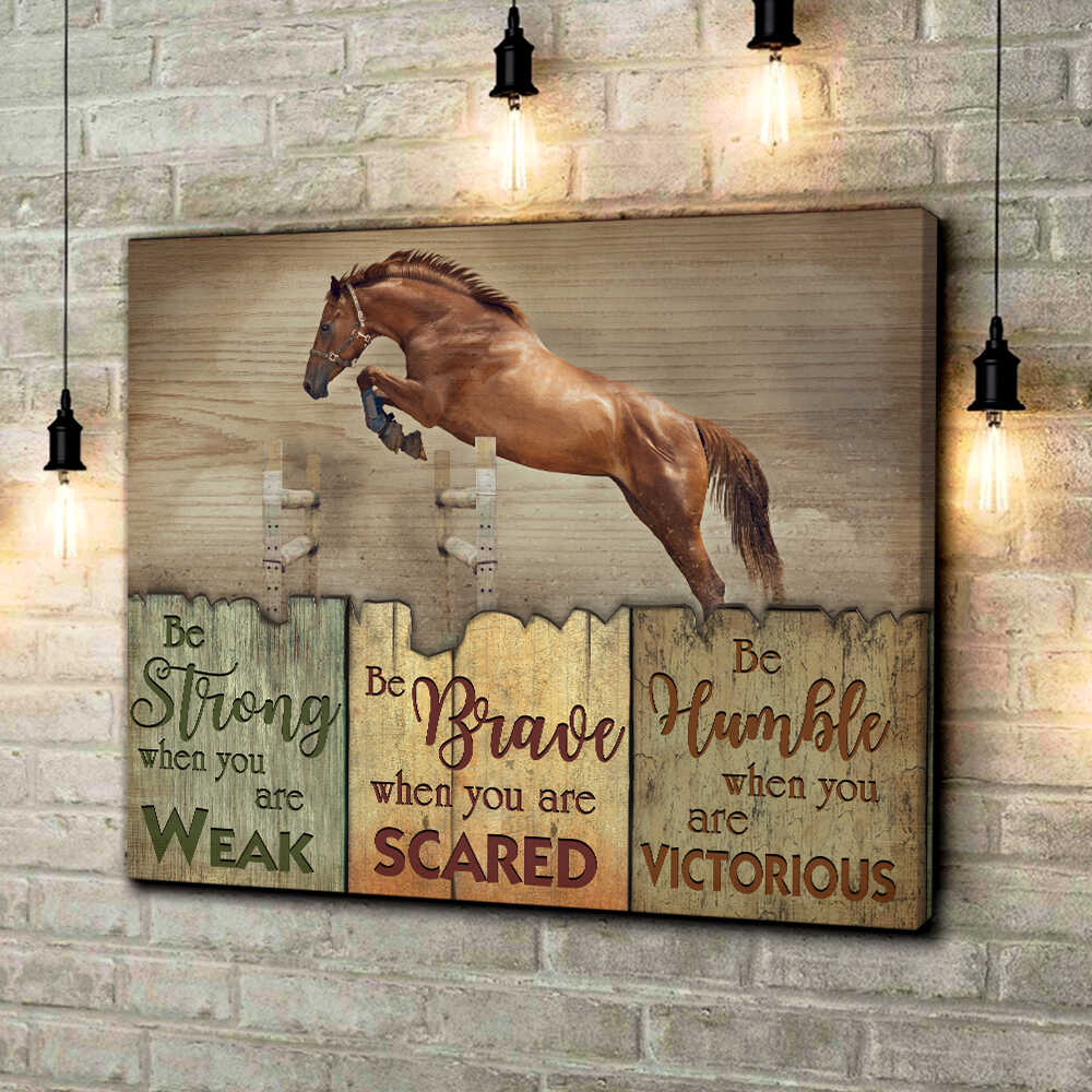Horse-Be-Humble-When-You-Are-Victorious-Canvas-Prints-Wall-Art-Decor-2 Horse Be Humble When You Are Victorious Canvas Prints Wall Art Decor 2