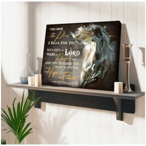Horse For I Know Canvas Prints Wall Art Decor 3