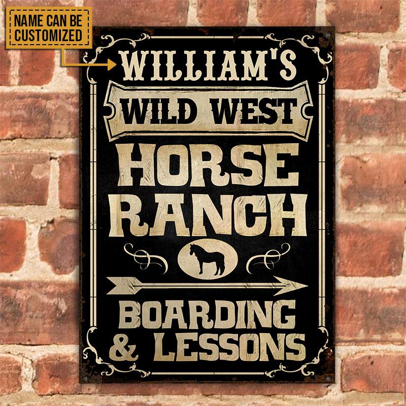 Horse Ranch Sign
