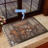 Horses Personalized Custom Name Doormat Welcome Mat