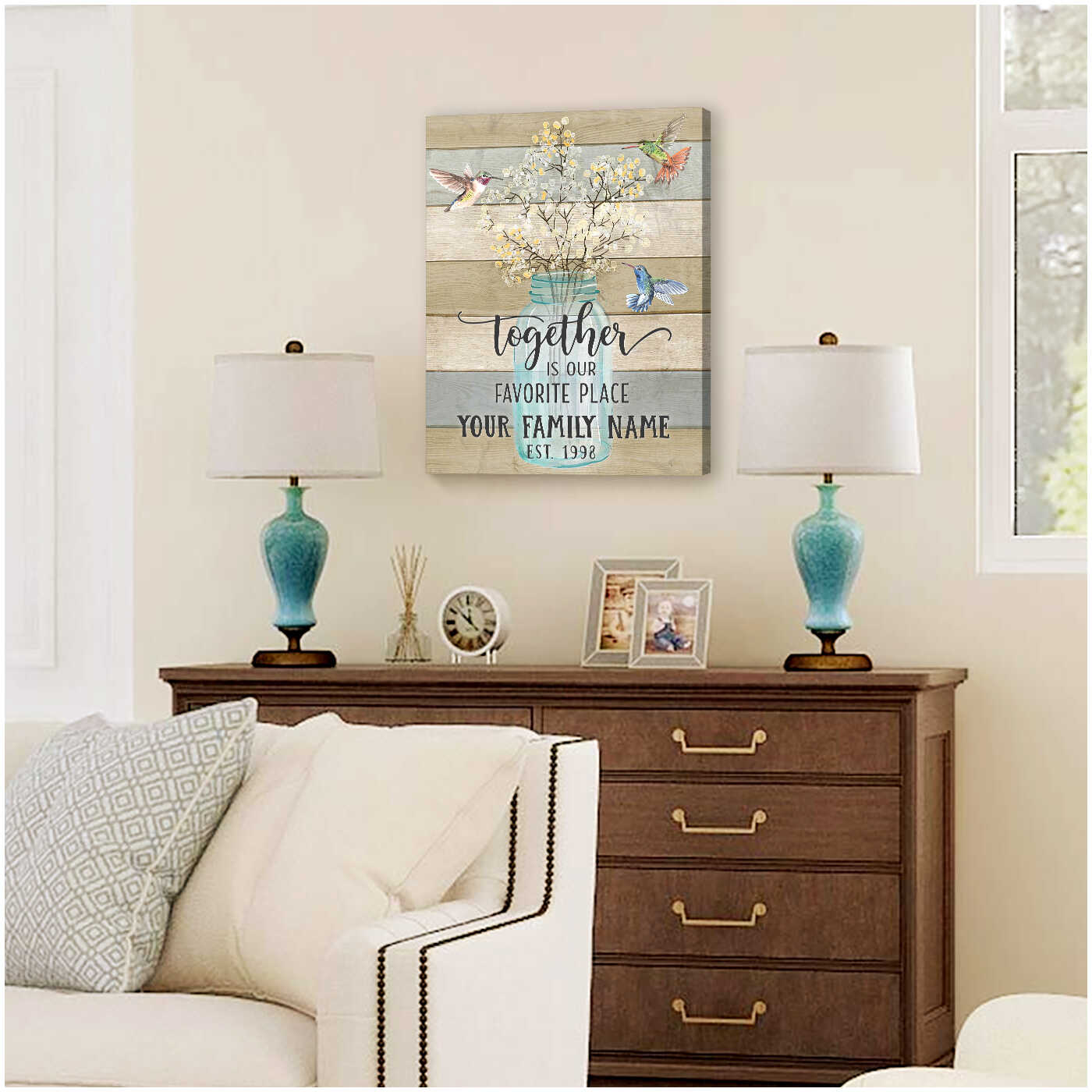 Hummingbird-And-Breath-Flower-Together-Is-Our-Favorite-Place-To-Be-Custom-Family-Name-Custom-Canvas-Prints-Wall-Art-Decor-3 Hummingbird And Breath Flower Together Is Our Favorite Place To Be Custom Family Name Custom Canvas Prints Wall Art Decor 3