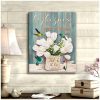 Hummingbird Canvas Wall Art - Let It Be Hummingbird Canvas Wall Art Decor