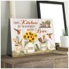 Hummingbird Canvas Wall Art - This Kitchen Hummingbird Canvas Wall Art Decor