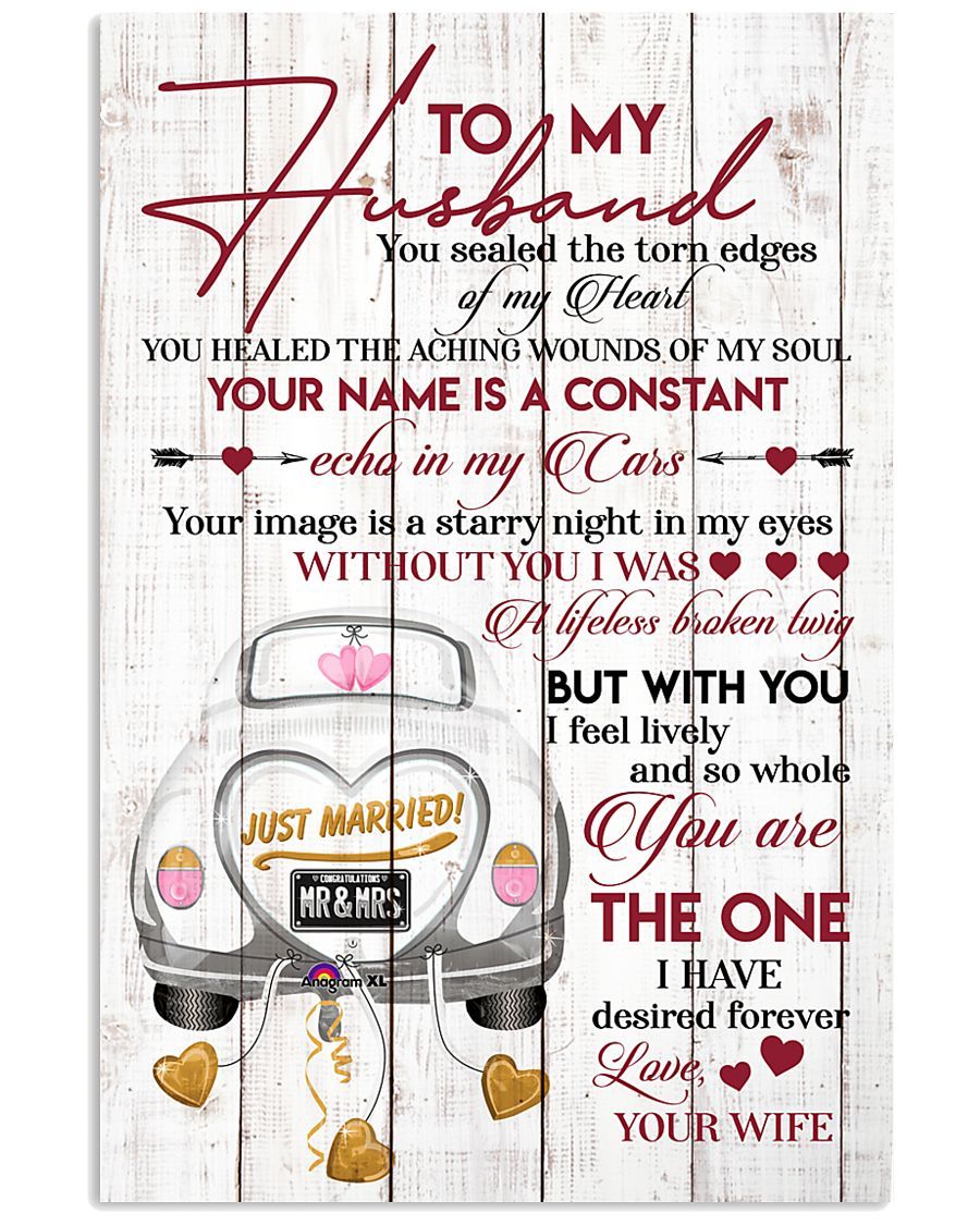 Husband-Canvas-Gift-For-Husband-Anniversarys-Gift-Ideas-To-My-Husband-You-Sealed-The-Torn-Edges-Of-My-Heart-Canvas Husband Canvas