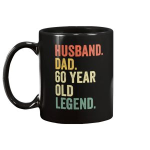 Husband Dad 60 Year Old Legend Mug 2