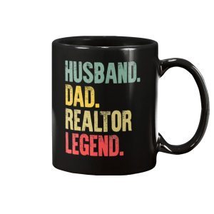 Husband Dad Realtor Legend Mug 1