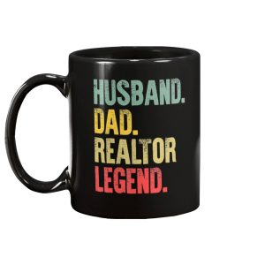 Husband Dad Realtor Legend Mug 2