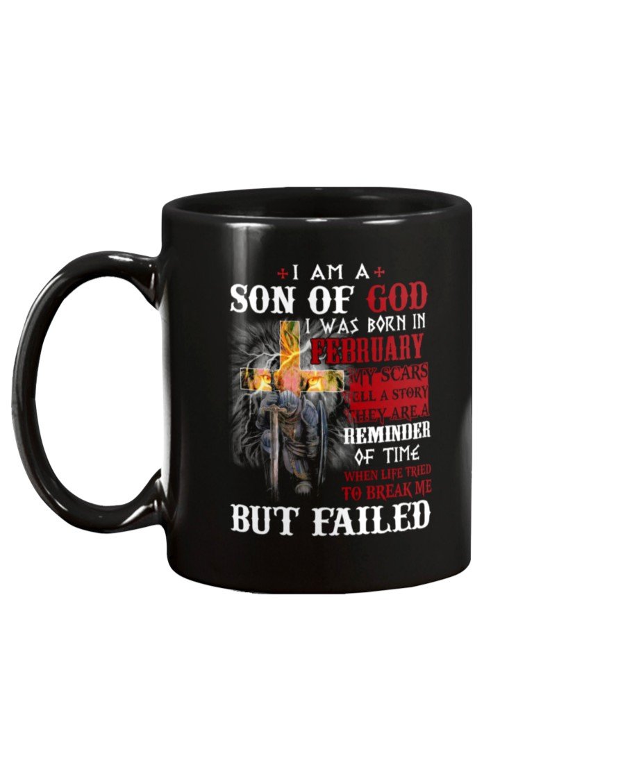 I-Am-A-Son-Of-God-I-Was-Born-In-February-Mug-2 I Am A Son Of God I Was Born In February Mug 2