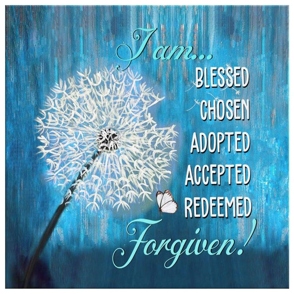I-Am-Blessed-Canvas-Wall-Art-2 I Am Blessed Canvas Wall Art 2