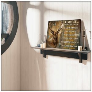 I Choose Deer Canvas Prints Wall Art Decor 1 I Choose Deer Canvas Prints Wall Art Decor 1