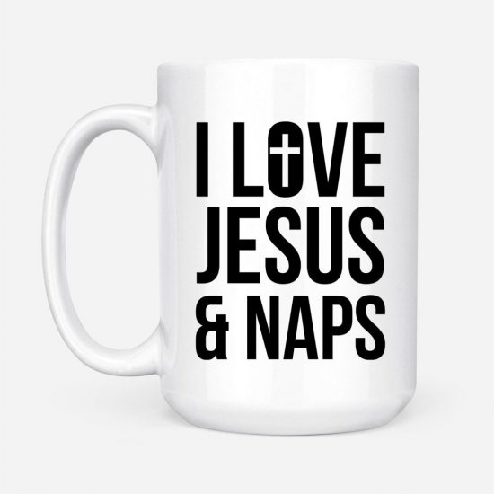 I Love Jesus And Naps Coffee Mug 2 1