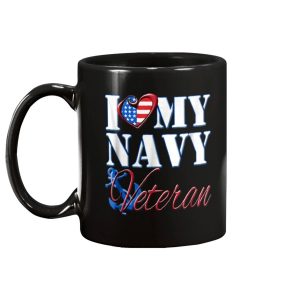 I Love My Navy Veteran Patriotic Sailor Mug 2