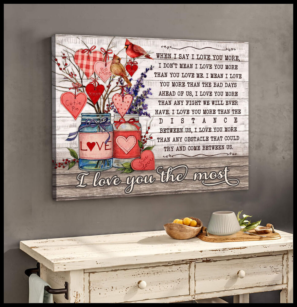 I-Love-You-The-Most-Cardinal-Canvas-Prints-Wall-Art-Decor I Love You The Most Cardinal Canvas Prints Wall Art Decor