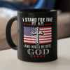I Stand For The Flag And I Kneel Before God Coffee Mug