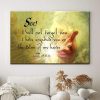 I Will Not Forget You Isaiah 49:15-16 Bible Verse Wall Art Canvas