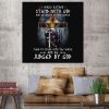 I Would Rather Stand With God Canvas Print - Christian Wall Art