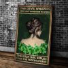 Irish Girl Whispered Back Wall Art Canvas