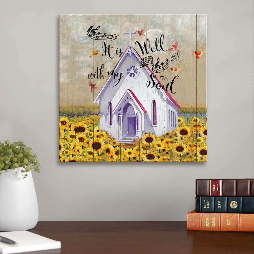 It Is Well With My Soul Canvas Wall Art