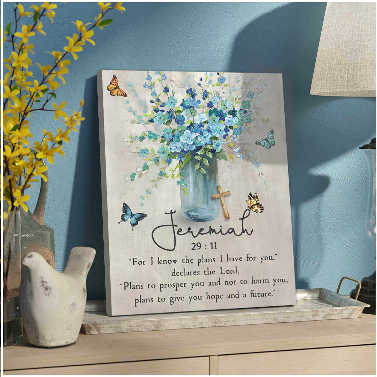 Jeremiah-2911-Butterfly-Canvas-Wall-Art-2 Jeremiah 2911 Butterfly Canvas Wall Art 2