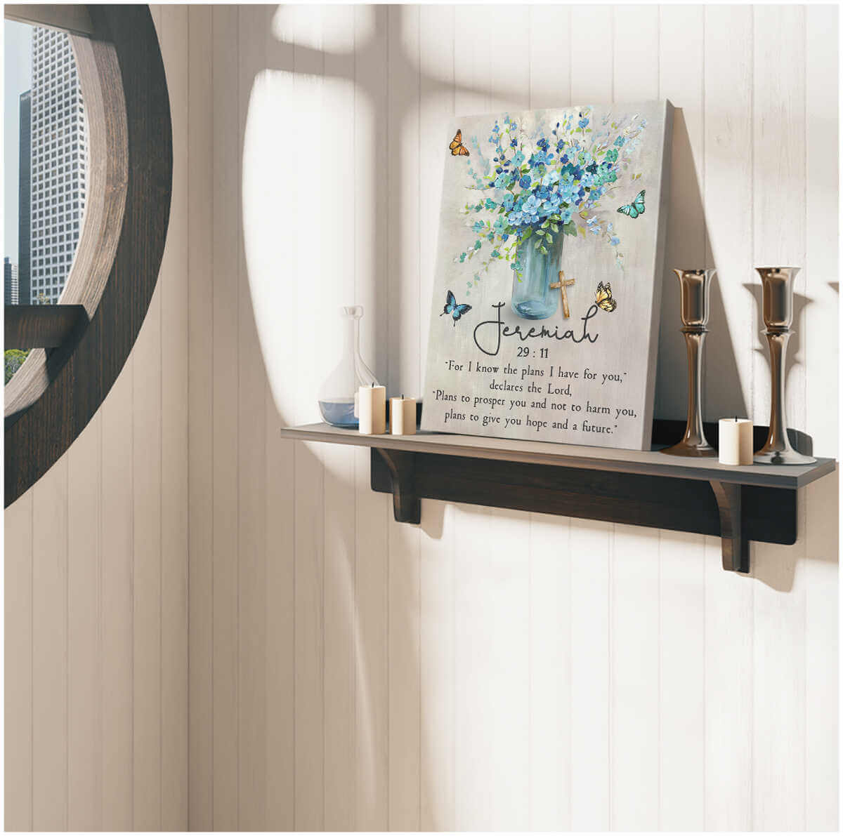 Jeremiah-2911-Butterfly-Canvas-Wall-Art-3 Jeremiah 2911 Butterfly Canvas Wall Art 3