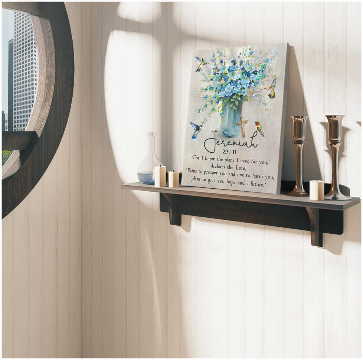 Jeremiah-2911-Hummingbird-Canvas-Wall-Art-3 Jeremiah 2911 Hummingbird Canvas Wall Art 3