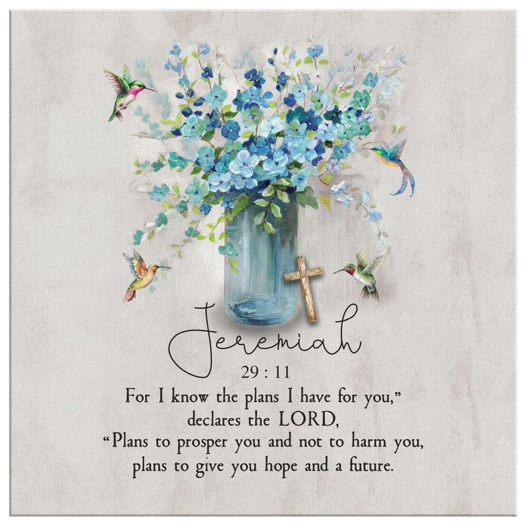 Jeremiah-2911-Niv-Canvas-Wall-Art-2 Jeremiah 2911 Niv Canvas Wall Art 2