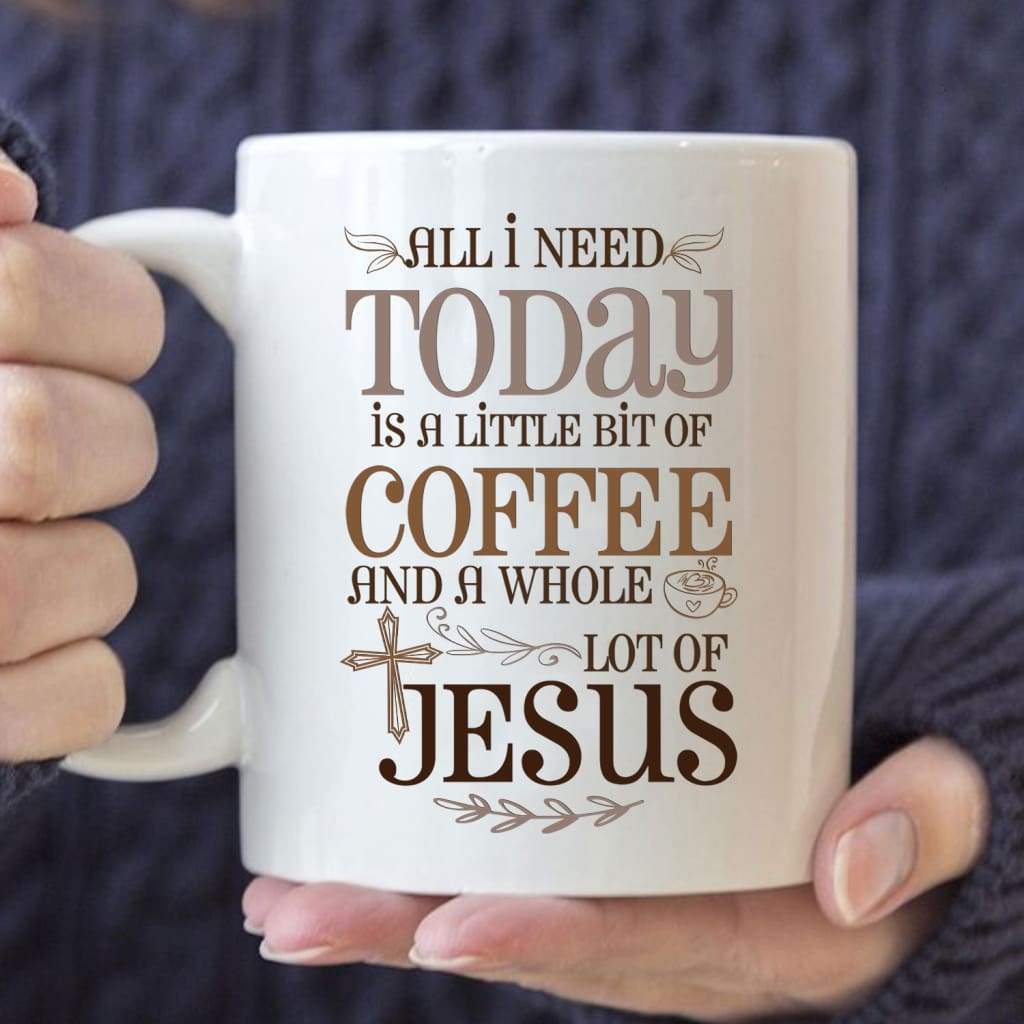 Jesus And Coffee Christian Coffee Mug