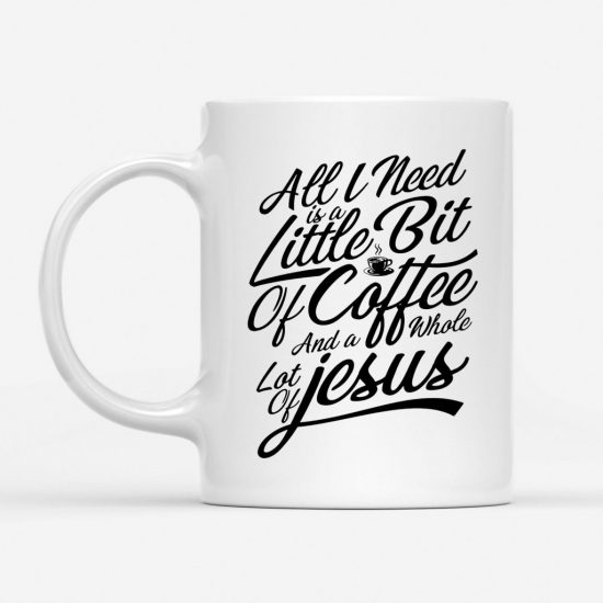 Jesus And Coffee Mug 1