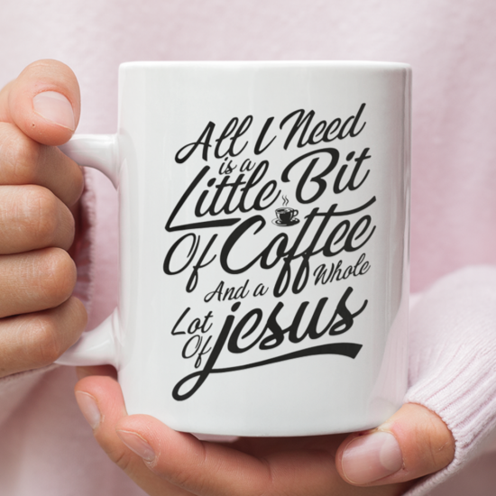 Jesus And Coffee Mug