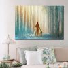 Jesus Christ And Sheep Canvas