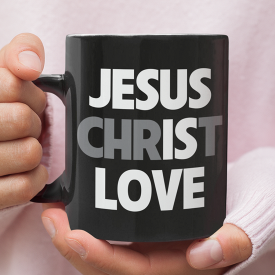 Jesus Christ Love Coffee Mug