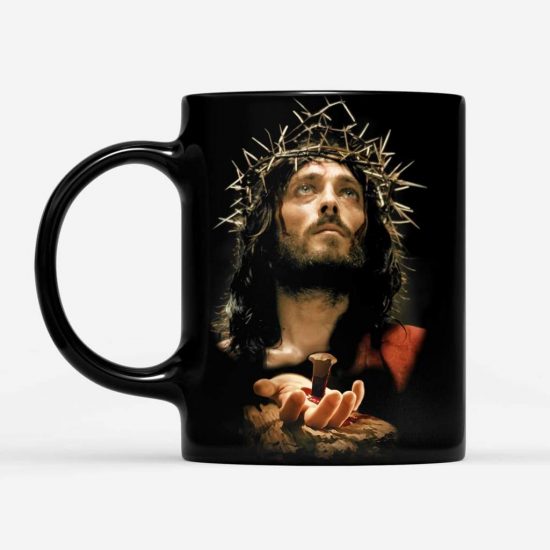 Jesus Crucified Hands Coffee Mug 1