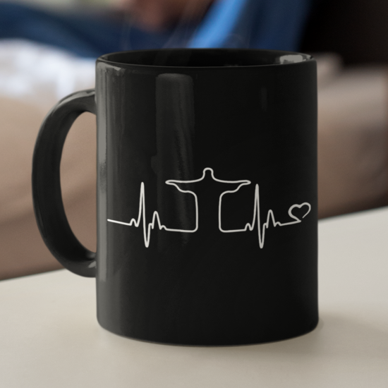 Jesus Heartbeat Coffee Mug