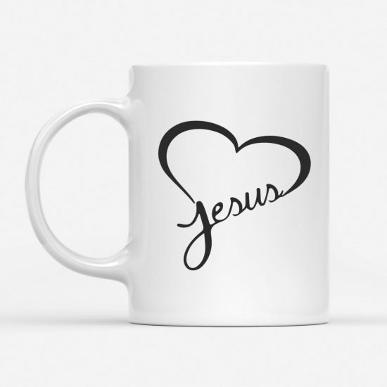 Jesus In My Heart Coffee Mug 1