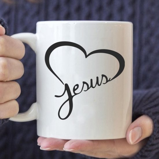 Jesus In My Heart Coffee Mug