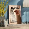 Jesus Is My Everything Canvas Wall Art