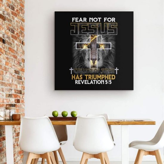 Jesus Lion Revelation 55 Canvas Wall Art 1 1