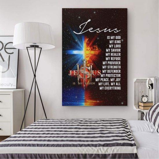 Jesus My Lord My God My King My Everything Canvas Wall Art 1 2