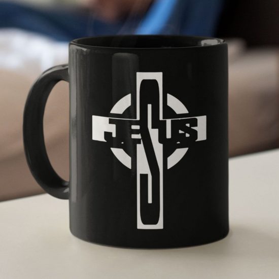 Jesus On The Cross Coffee Mug