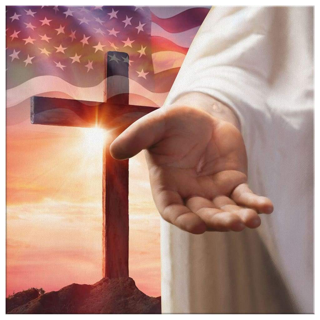 Jesus-Outstretched-Hands-Saves-Canvas-Wall-Art-2 Jesus Outstretched Hands Saves Canvas Wall Art 2