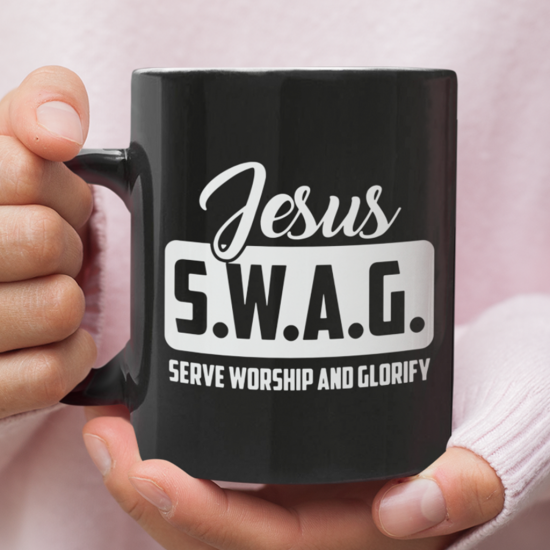 Jesus S.W.A.G Serve Worship And Glorify Coffee Mug